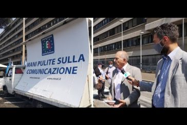 Ieri 10 giugno a Roma manifestazione delle emittenti locali italiane per la difesa del pluralismo informativo e la massima occupazione nel settore